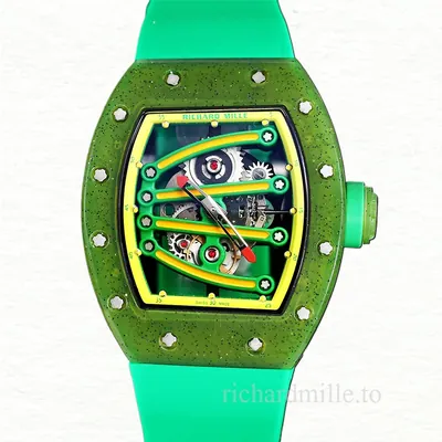 Richard Mille RM 56-01 Automatic Men Transparent Dial Watch