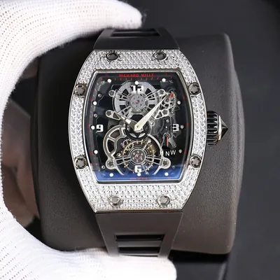 Richard Mille RM17-01 Black Dial Men’s Rubber Band Automatic