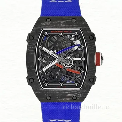 Richard Mille RM 67-02 Transparent Dial Men's Strap Watch