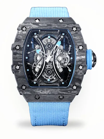AAA Richard Mille RM 53-01 Replica Tourbillon Pablo Mac Donough Watch – Swiss Precision & Carbon Fiber Case