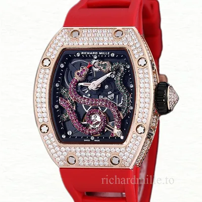 Richard Mille RM 026 Automatic Unisex Watch Stainless Steel Rubber Band
