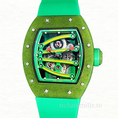 Richard Mille RM 56-01 Automatic Men Transparent Dial Watch