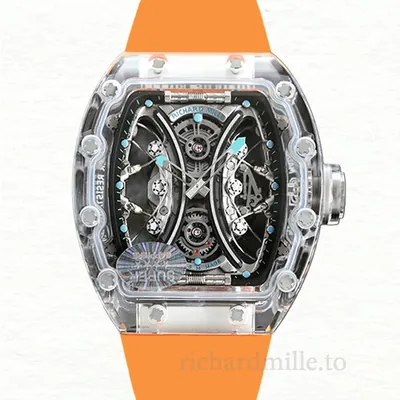 Richard Mille RM53-01 Men Automatic Rubber Band Watch