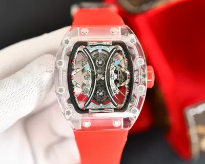 Richard Mille RM53-01 Automatic Men Transparent Dial Watch
