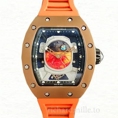 Richard Mille RM52-05 Mechanical Men Mars Earth Dial Rubber Band
