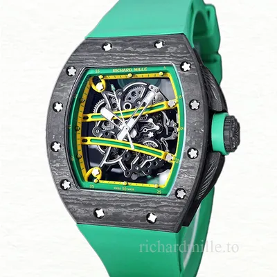 Richard Mille RM 61-01 Automatic Men Rubber Band Watch