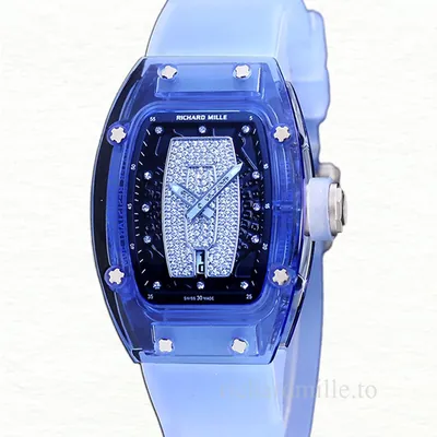Richard Mille RM 07-02 Automatic Ladies Watch Acrylic Rubber Band