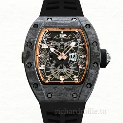 Richard Mille RM022 Automatic Men Watch Rubber Band Arabic Numeral
