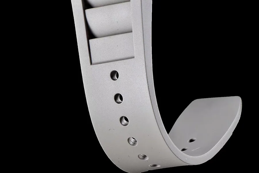 Richard Mille Replica RM 35 Grey Strap Imported Carbon Fiber Material Bezel