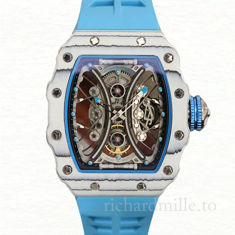 Richard Mille RM53-01 Mechanical Men Transparent Dial Watch