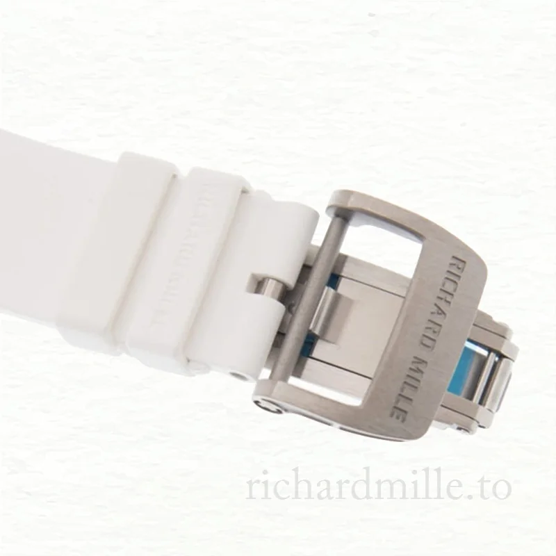Richard Mille RM055 Mechanical Men Ceramics Bezel Transparent Dial Rubber Band