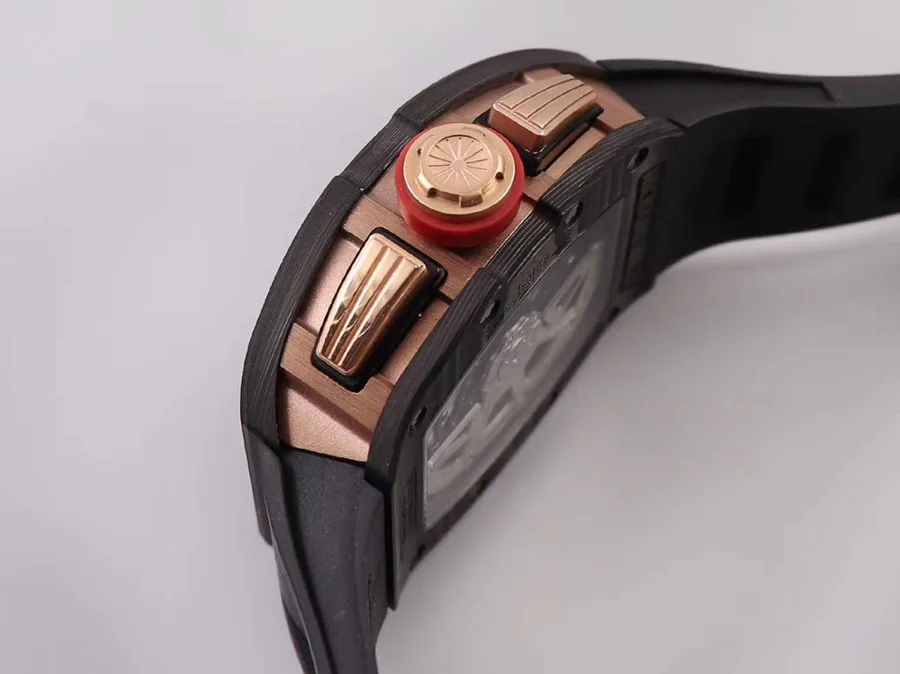 Richard Mille Replica RM-011 V2 Black Strap