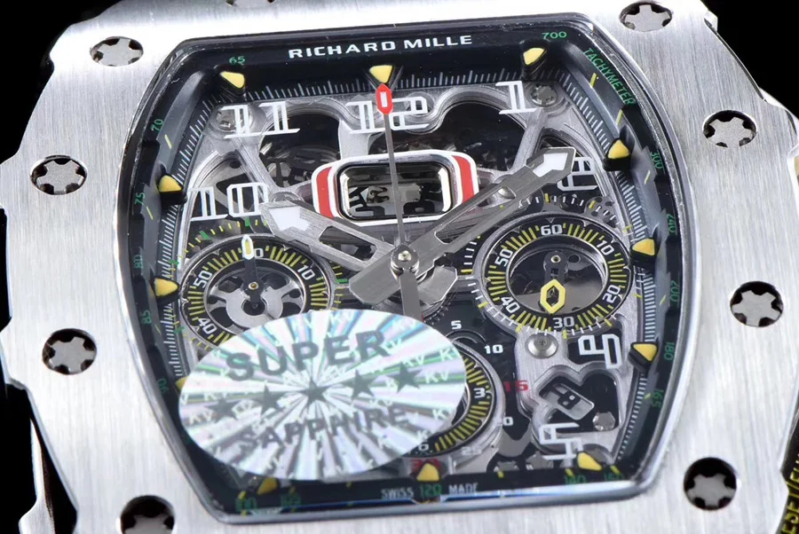 Richard Mille Replica RM 11-03 Series Yellow Tape