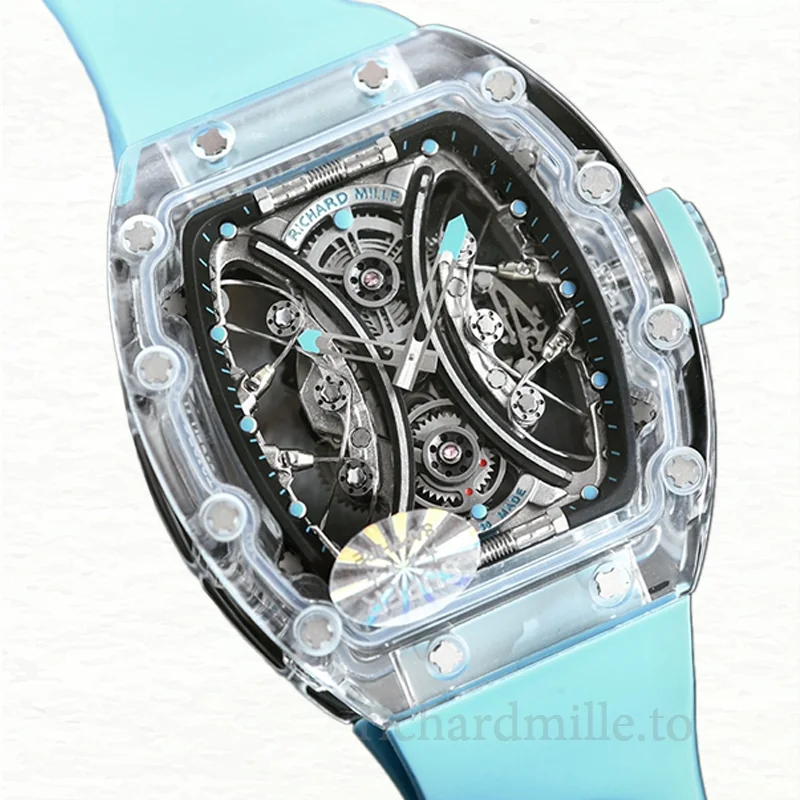 Richard Mille RM53-01 Automatic Men Watch Rubber Band