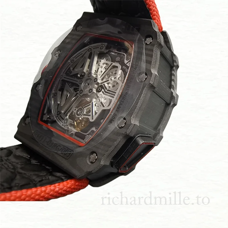 Richard Mille RM50-03 Mechanical Men Canvas Strap Titanium Watch