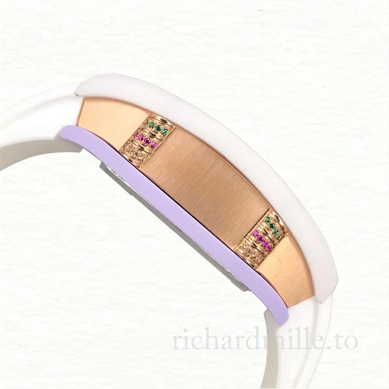 Richard Mille RM07-03 Ladies Automatic Candy Dial Ceramics Bezel
