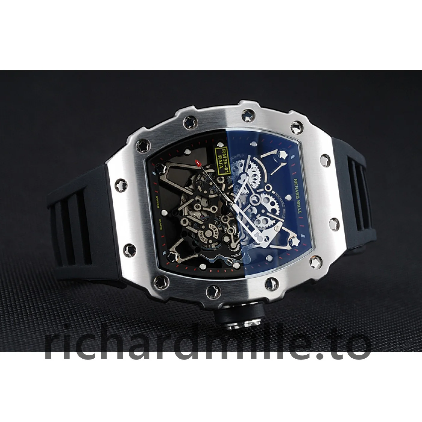 Richard Mille RM 35-01 Rafa 1454198 Black Dial Rubber Watch