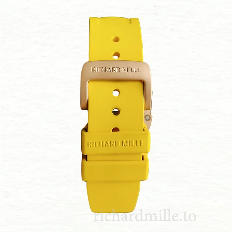 Richard Mille RM011 Mechanical Men Rubber Band Watch Diamond Bezel