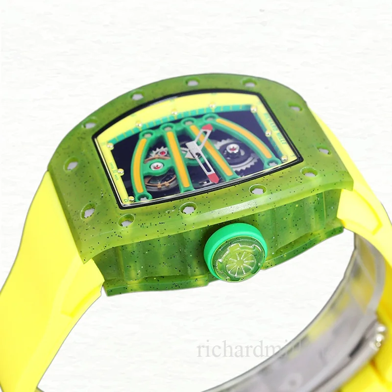 Richard Mille RM 56-01 Automatic Men Rubber Band Watch
