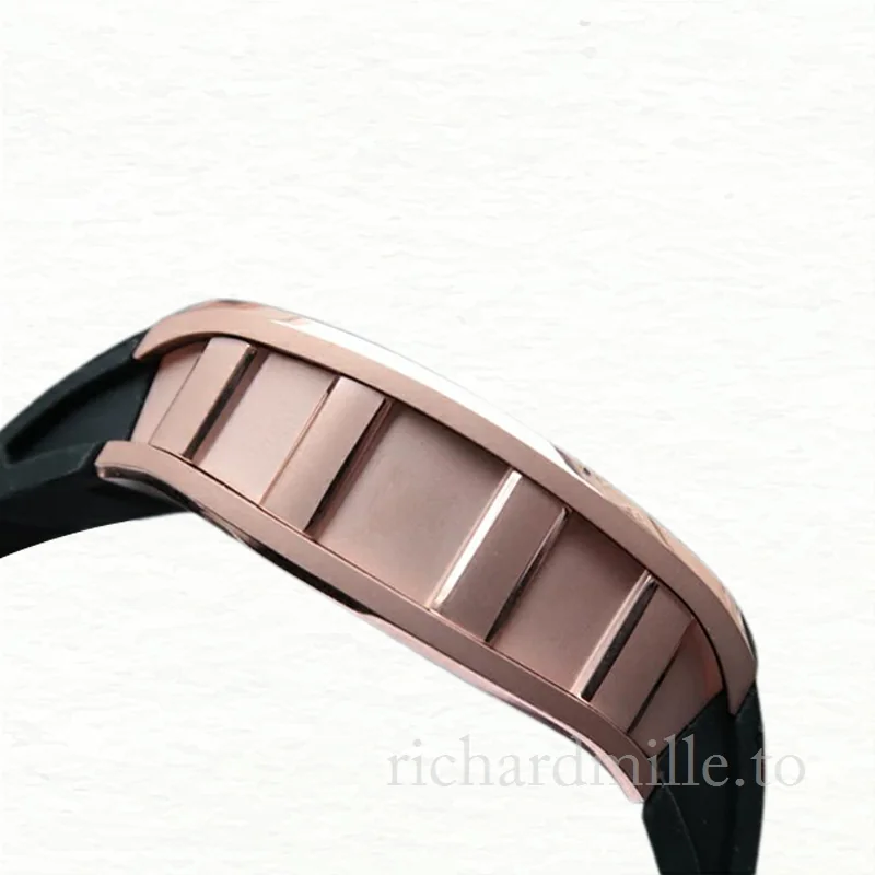 Richard Mille RM57-01 Mechanical Men Stainless Steel Rubber Band