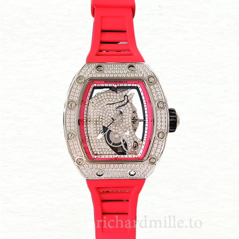 Richard Mille RM52-02 Mechanical Men Rubber Band Watch
