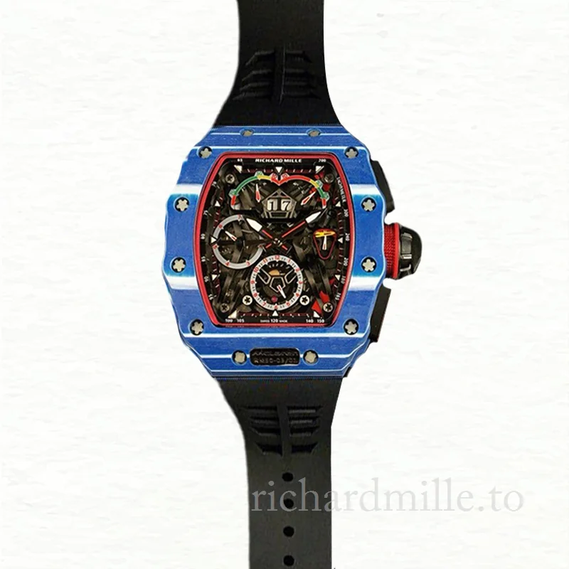 Richard Mille RM50-03 Mechanical Men Watch Transparent Dial