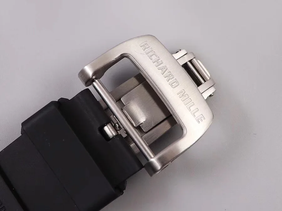 Richard Mille Replica RM 011 Black Strap Black Dial Folding Clasp