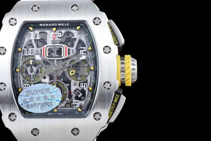 Richard Mille Replica RM 11-03 White Tape