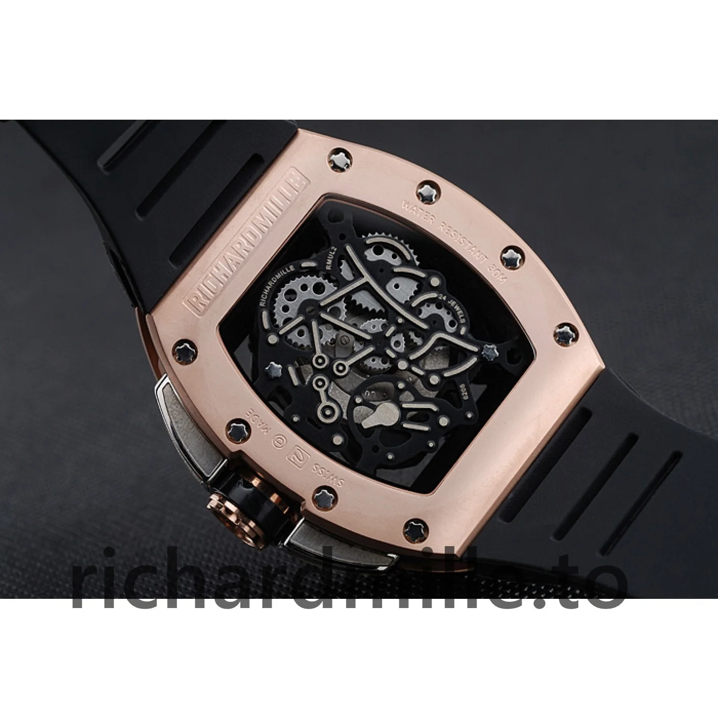 Richard Mille RM 61-01 1454203 Black Dial Men Watch