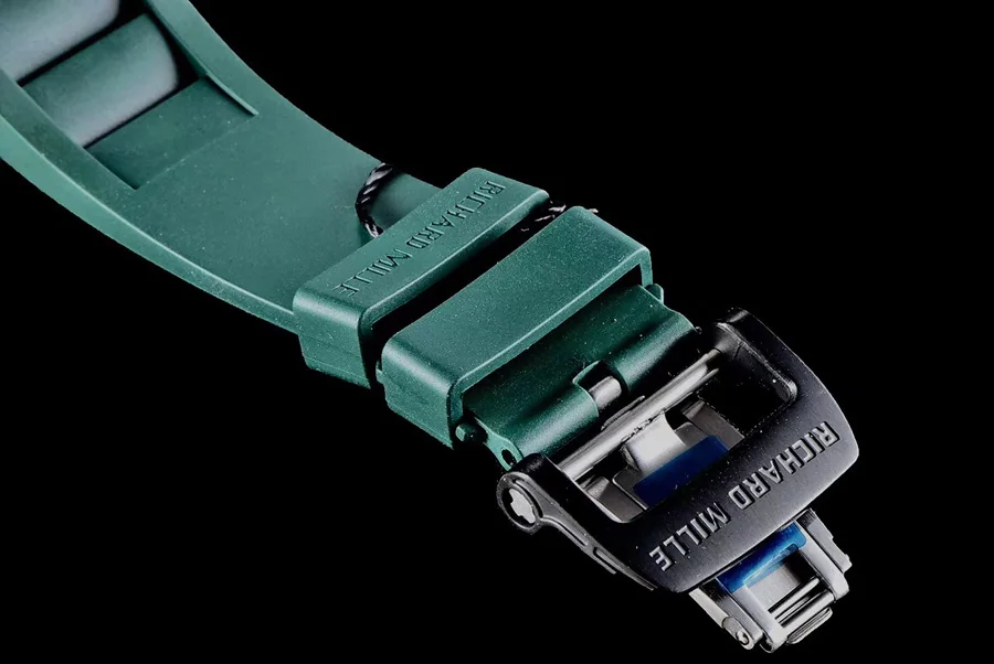 Richard Mille Replica RM 35-02 V3 Upgraded Green Strap