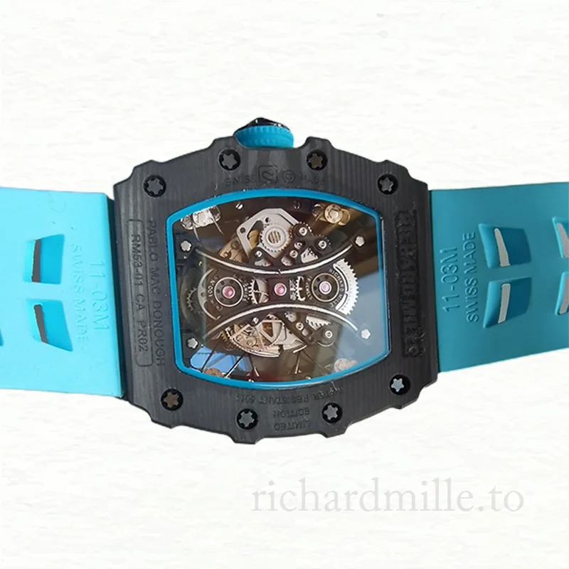 Richard Mille RM53-01 Men Mechanical Rubber Band