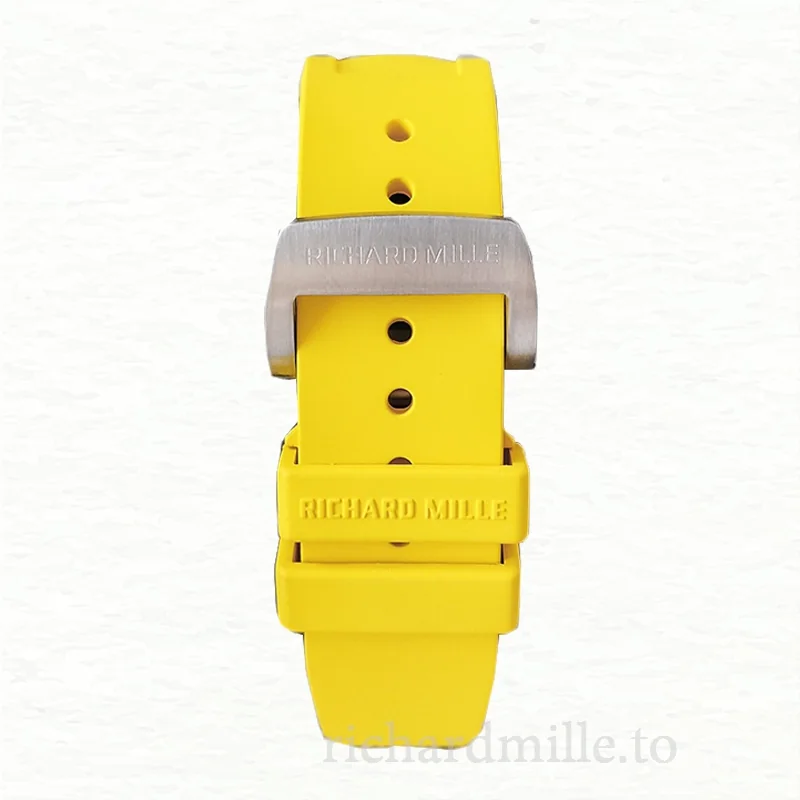 Richard Mille RM52-02 Men Mechanical Diamond Bezel Horse Dial Watch