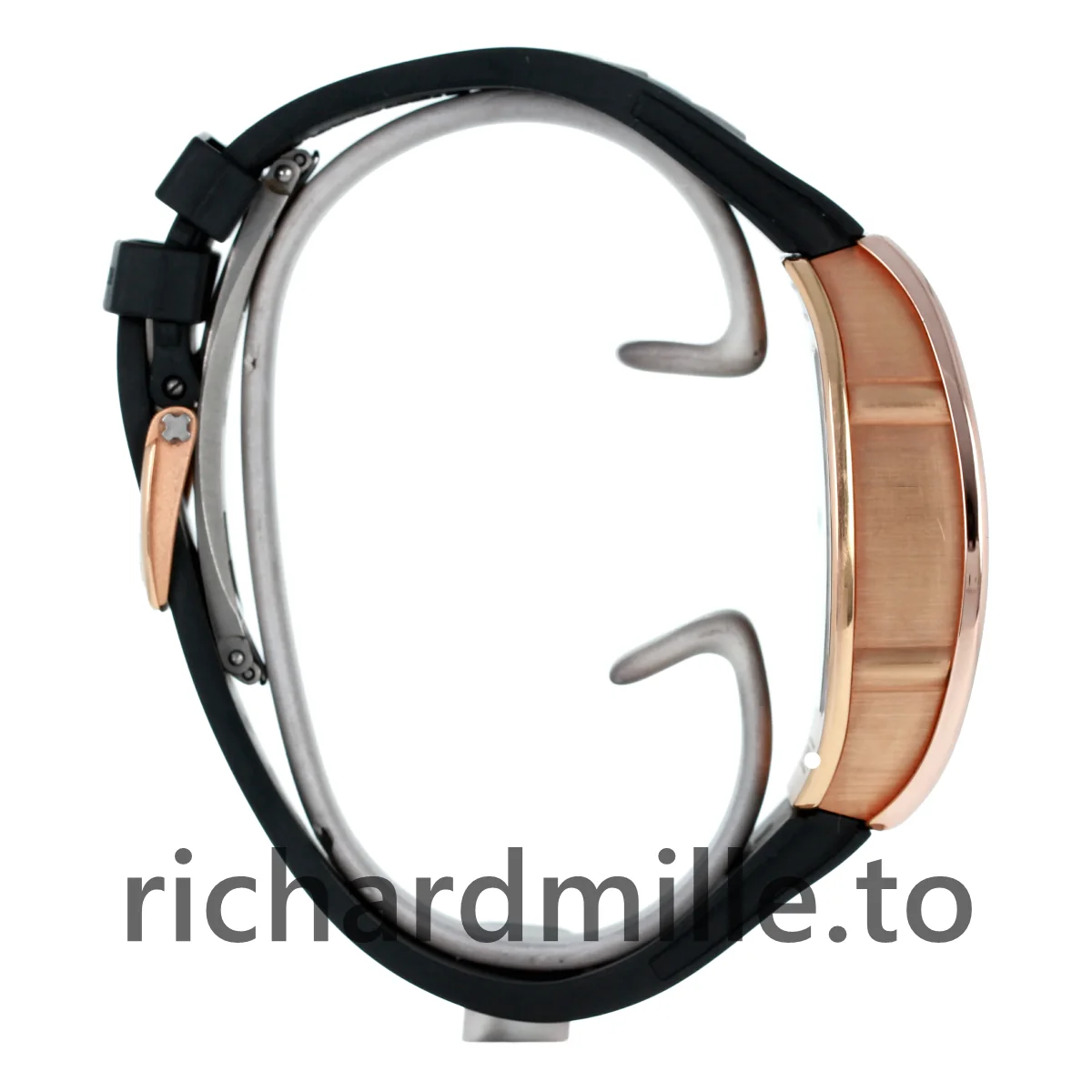 Richard Mille RM 010-AG RG Rubber Skeletonized Dial Watch