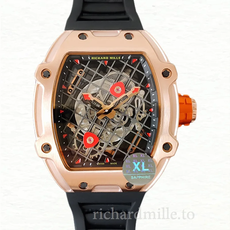Richard Mille RM27-04 Mechanical Men Transparent Dial Stainless Steel