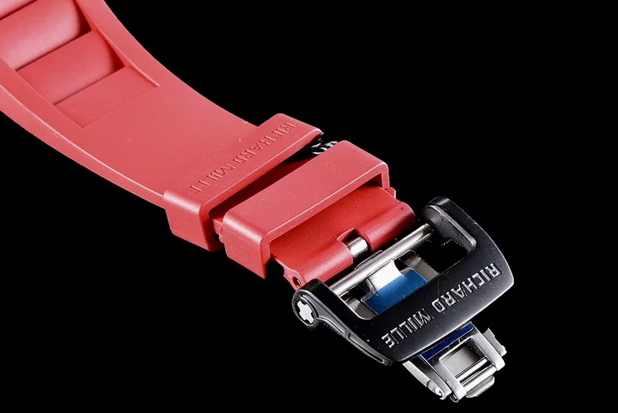 Richard Mille Replica RM 35-02 Red Strap Sapphire Mirror