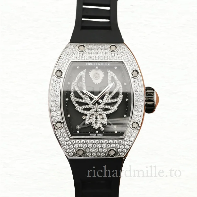 Richard Mille RM019 Hand Wind Men Rubber Band Watch