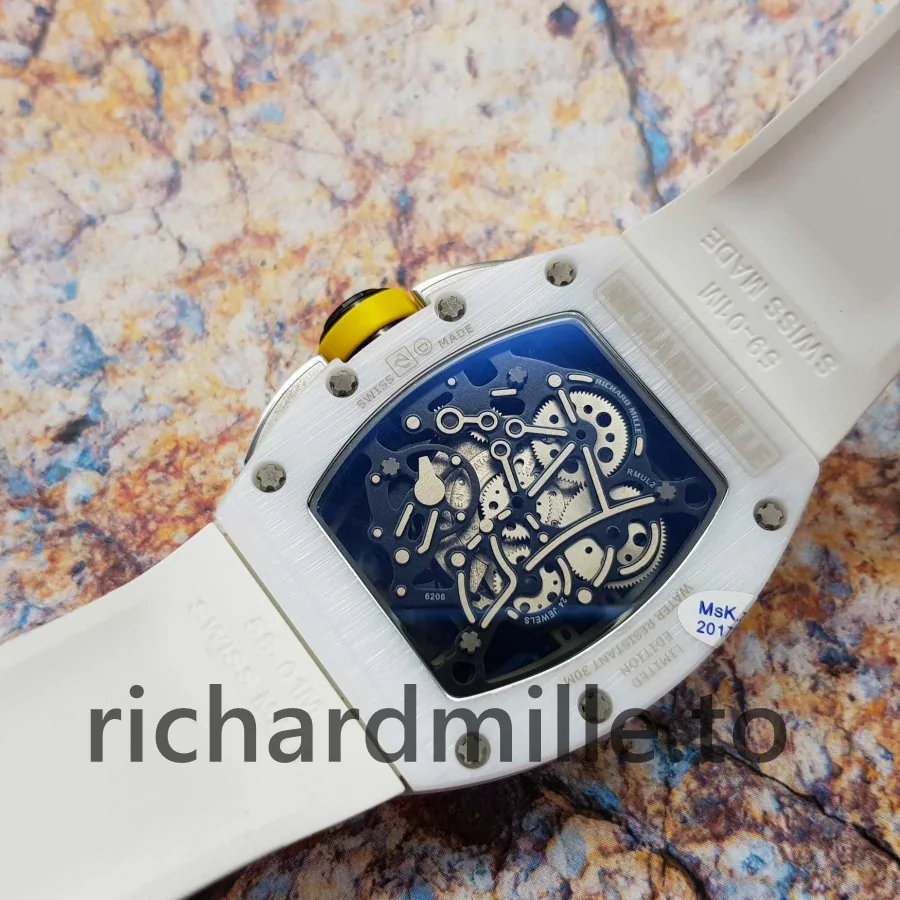 Richard Mille RM 59-01M Skeleton Dial Mens Watch