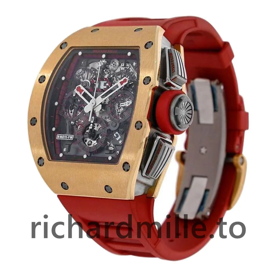 Richard Mille RM011 Grey & White Dial 50MM Watch