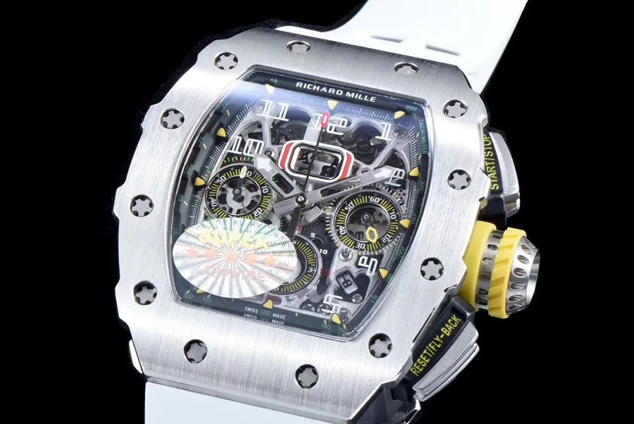Richard Mille Replica RM 11-03 White Tape