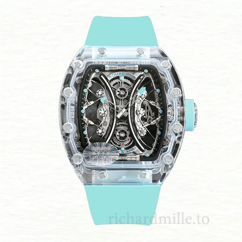 Richard Mille RM53-01 Automatic Men Watch Rubber Band