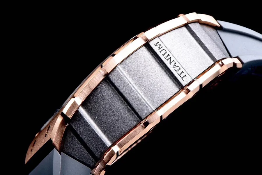 Richard Mille Replica RM 11-03 Grey Rubber Strap