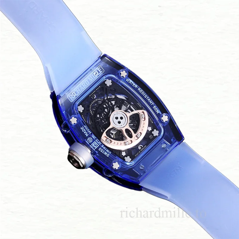 Richard Mille RM 07-02 Automatic Ladies Watch Acrylic Rubber Band