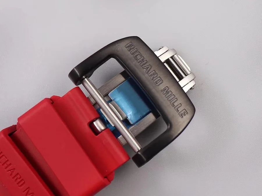 Richard Mille Replica RM 011 Red Strap V2 new upgrade