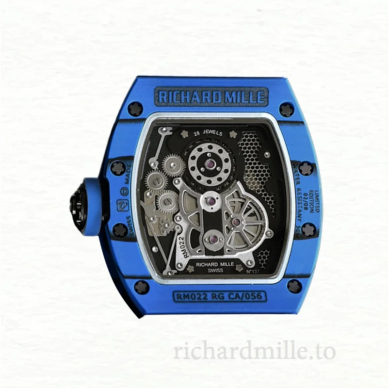 Richard Mille RM022 Automatic Men Black Dial Arabic Numeral Watch