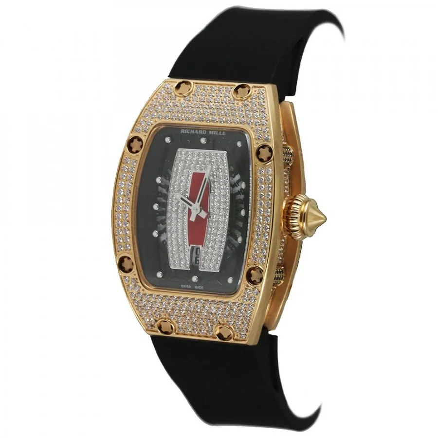 Richard Mille RM007 AF WG/201 Mens Rubber 40mm Watch