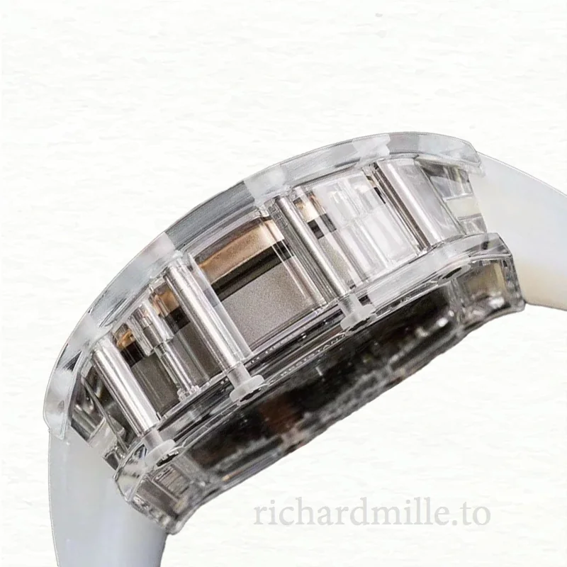 Richard Mille RM055 Men Automatic Dot Transparent Dial