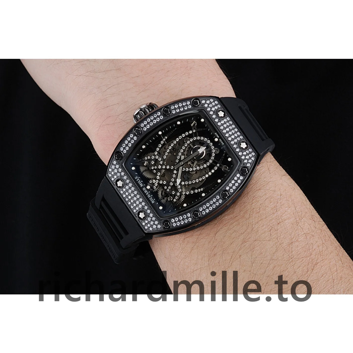 Richard Mille RM 19-01 1454259 Men Black Dial Watch
