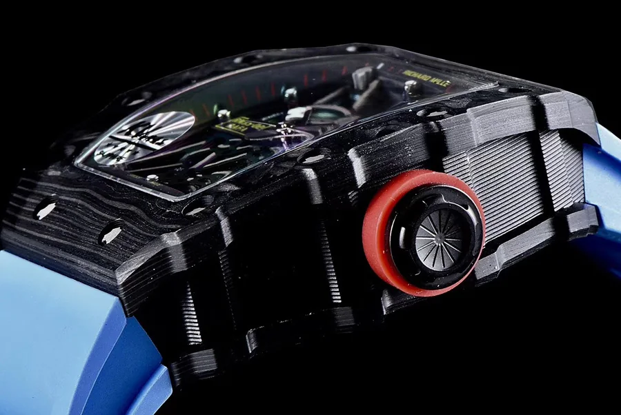 Richard Mille Replica RM 35 V3 Upgrade Blue Strap