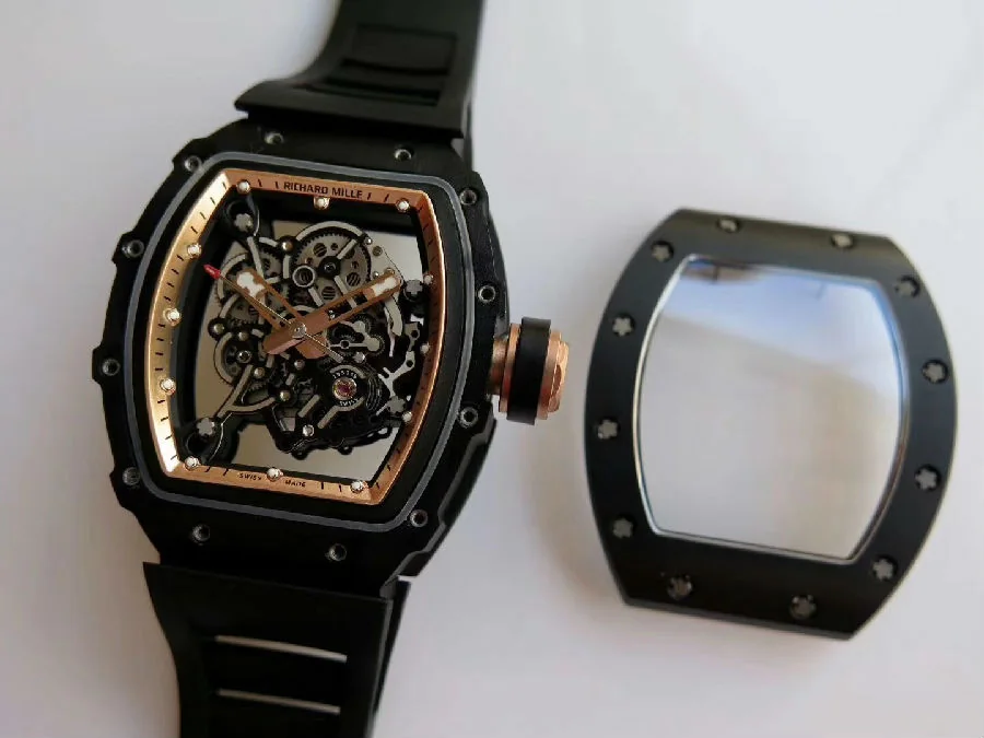 Richard Mille Replica RM 055 Black Strap