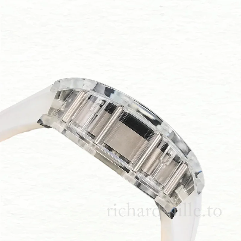 Richard Mille RM35-02 Men Mechanical Watch Rubber Band Glass